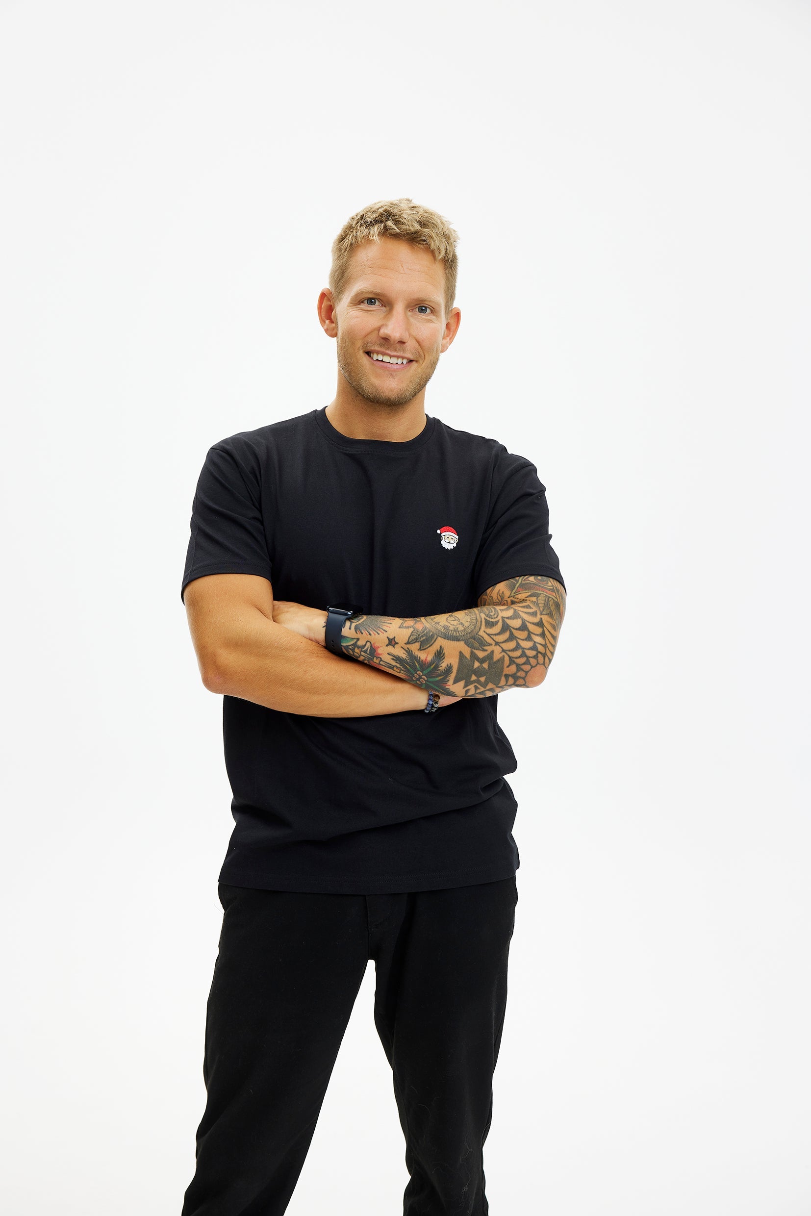The Santa Claus T-shirt black